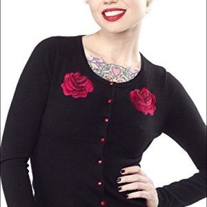 Sourpuss Rose Cardigan